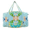 Laura Park Stained Glass Blue Weekender Duffle Bag