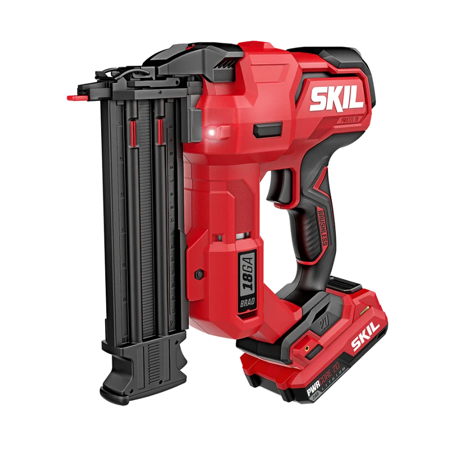 SKIL NA1800B-10 20V BL 18 Gauge Brad Nailer Kit