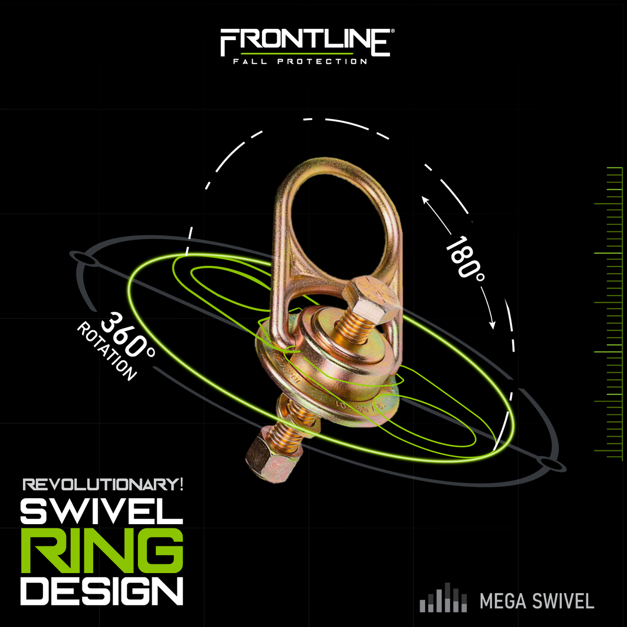 Frontline STM5810K MEGA Swivel 10k Steel Anchor