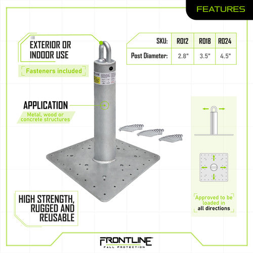 Frontline Commercial Roof Anchor 12