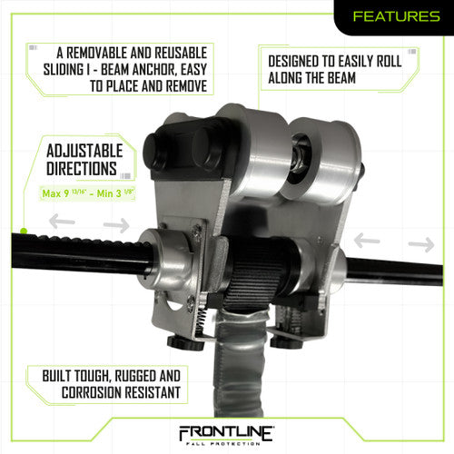 Frontline ST10HTK Aluminum Beam Trolley Anchor for 3