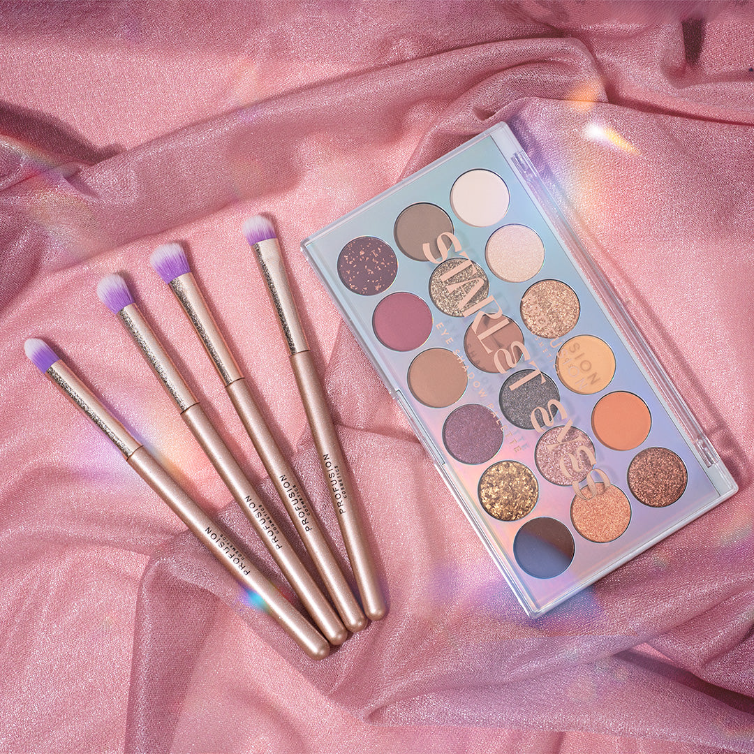 Starlet Eyes 5 PC Palette & Brush Set