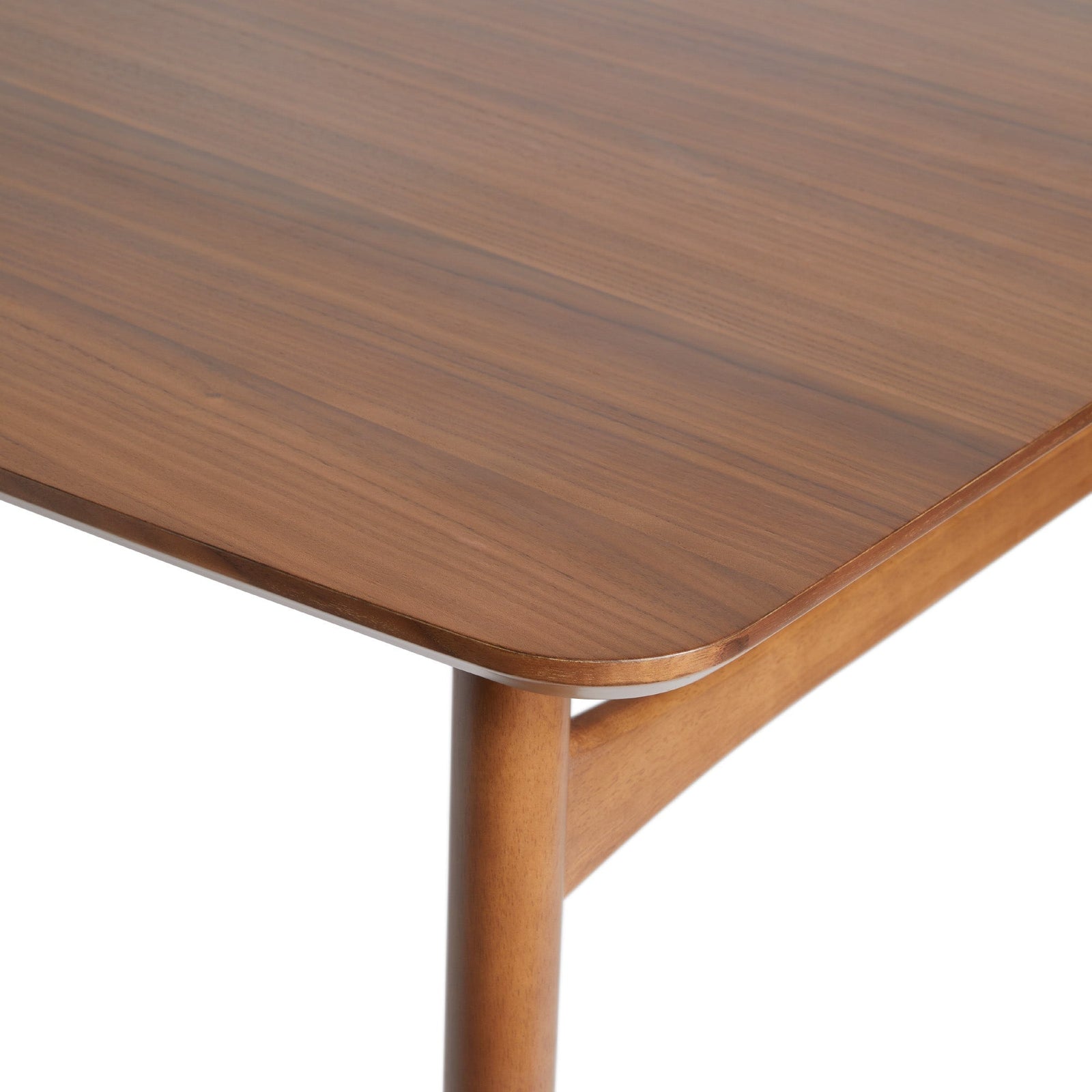 Mesa de comedor moderna de madera Taberu de mediados de siglo