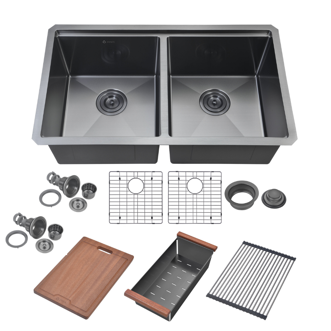 Fregadero de cocina Zeek Workstation de 32