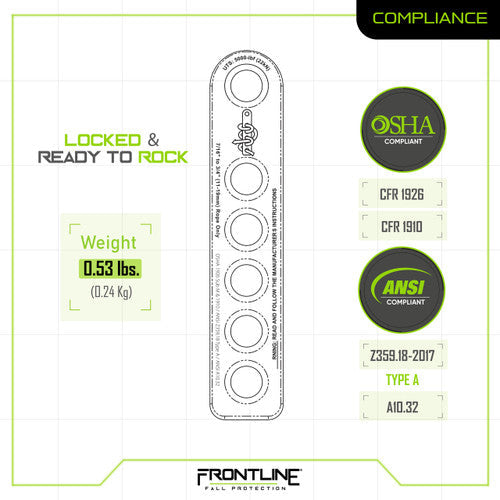 Frontline VLTP34 Rope Termination Plate