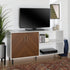 Bookmatch Asymmetrical Sideboard / TV Stand