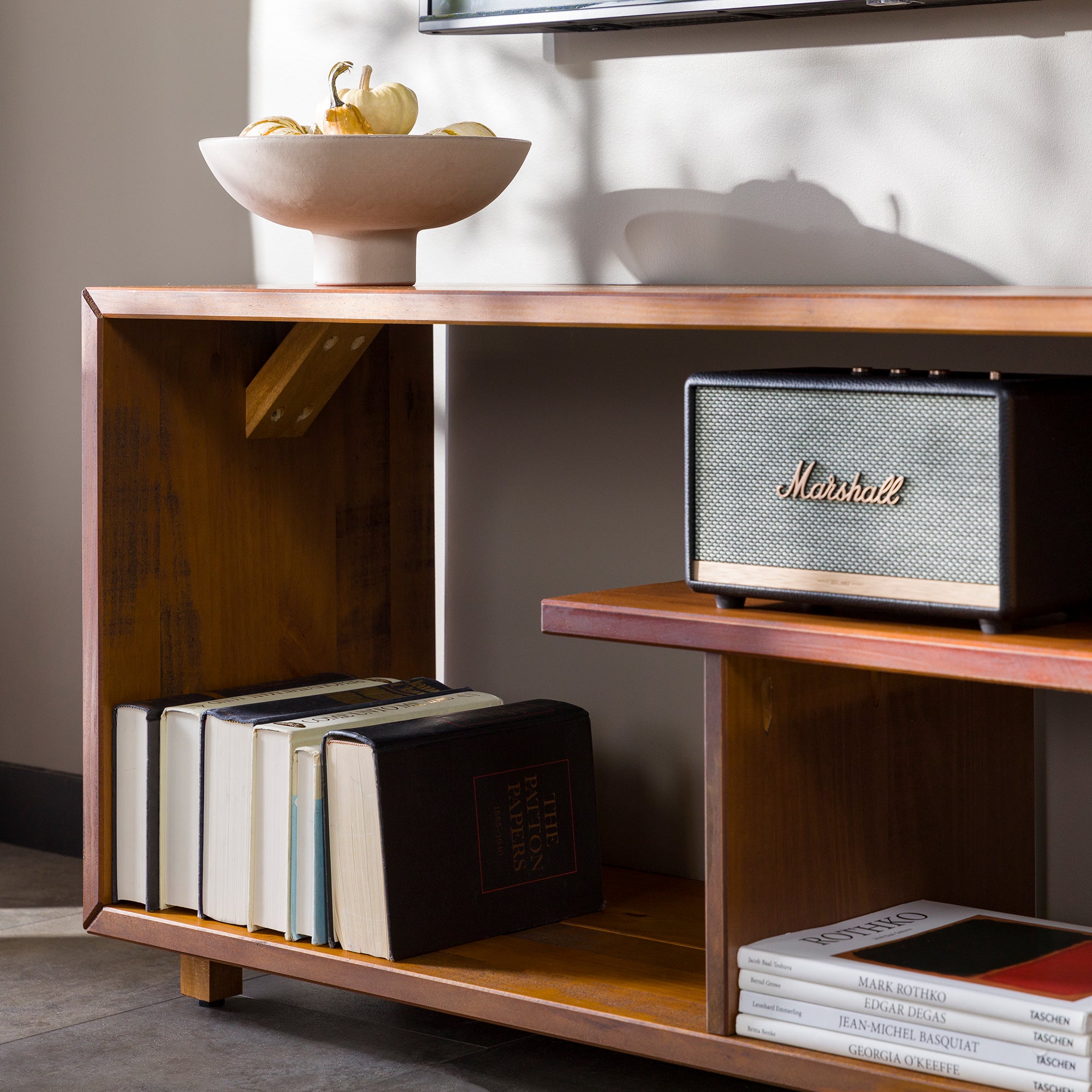 Rustic Solid Wood TV Console