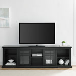 Mueble de TV con puerta de vidrio Hattie