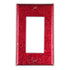 Wine Red Copper - 1 Rocker Wallplate