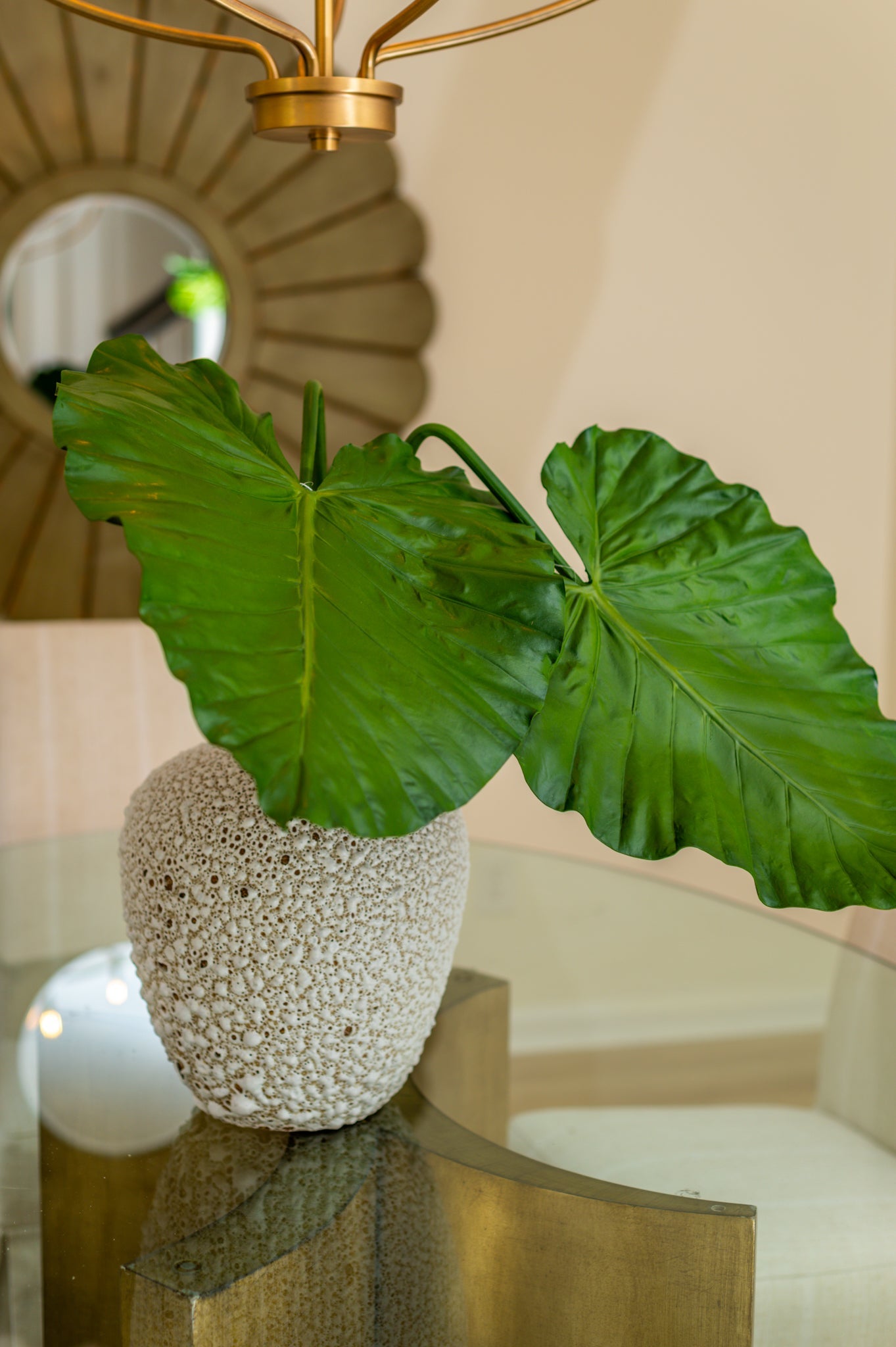 Taro Leaf Stem 43"