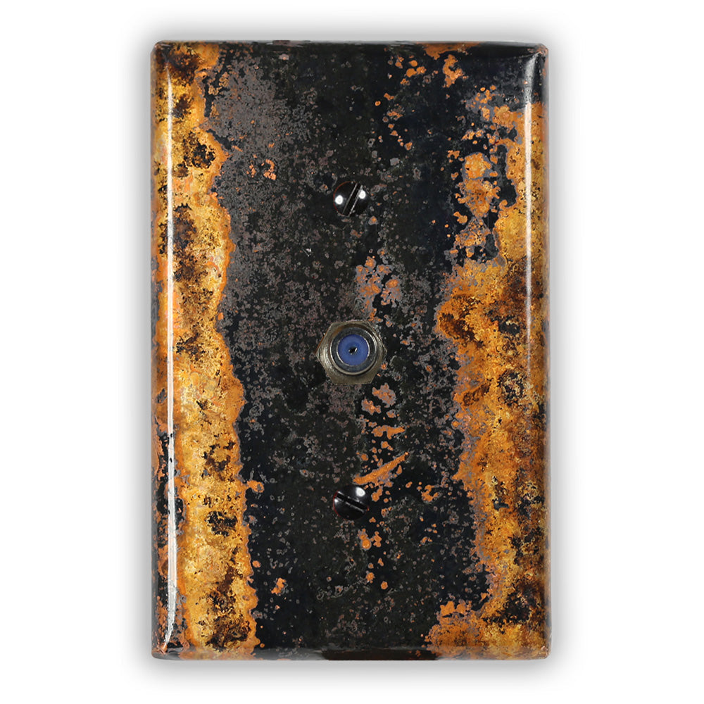 Zebra Copper - 1 Cable Jack Wallplate