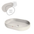 DDALF04 Lavabo ovalado de hormigón de 22'' - Baño