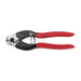 Teng Tools 7 Inch Vinyl Grip Wire Cutters (Ideal For, Steel, Aluminum & Copper Cable) - 498-7