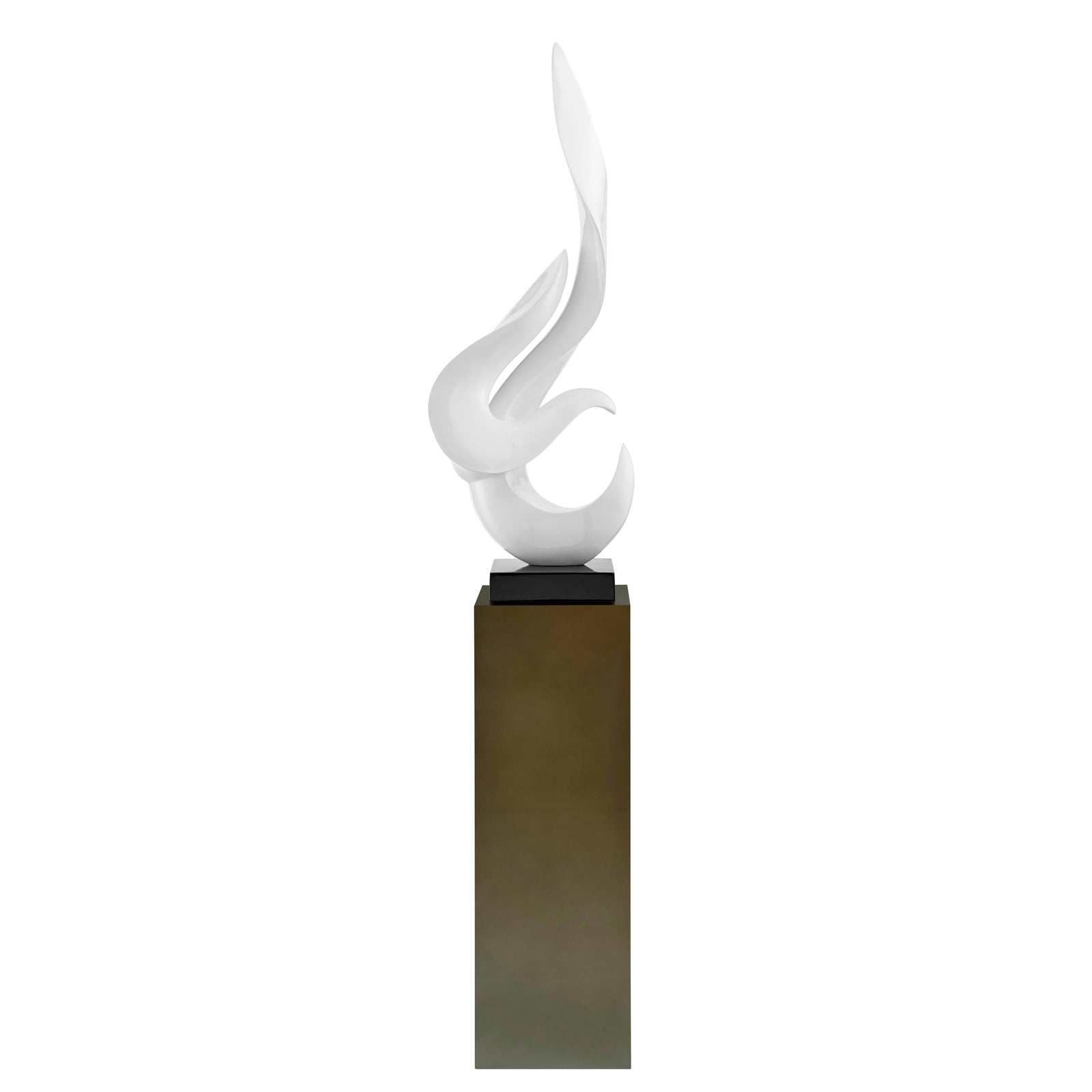 Escultura de piso Flame de 65