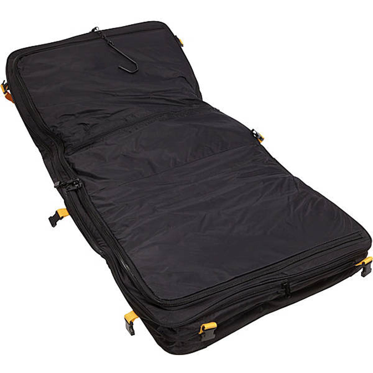 A. Saks EXPANDABLE Deluxe Tri-fold Carry On Garment Bag