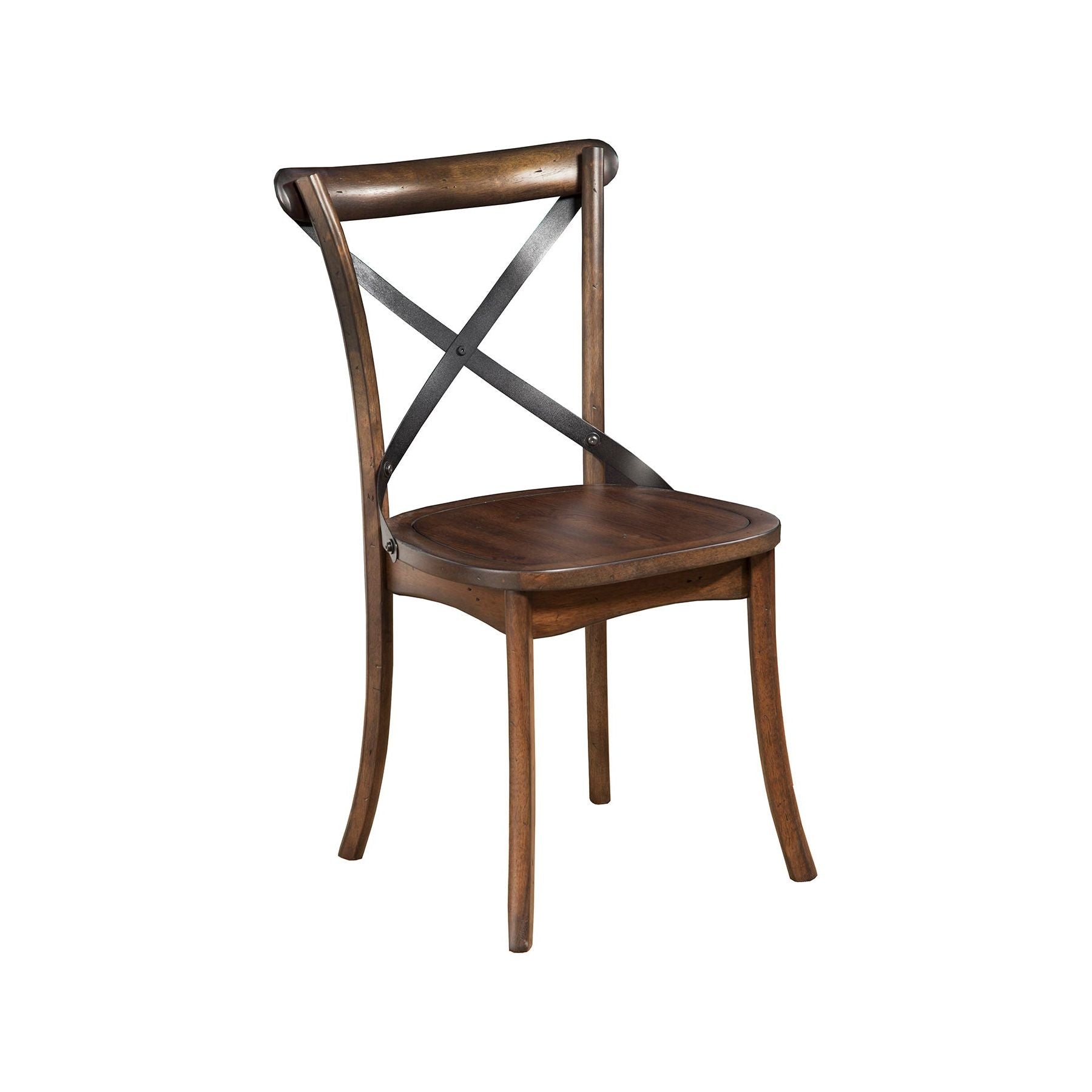 Arendal Side Chairs, Burnished Dark Oak