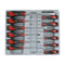 Juego de destornilladores Teng Tools de 12 piezas (planos, PH, PZ) - MD912N