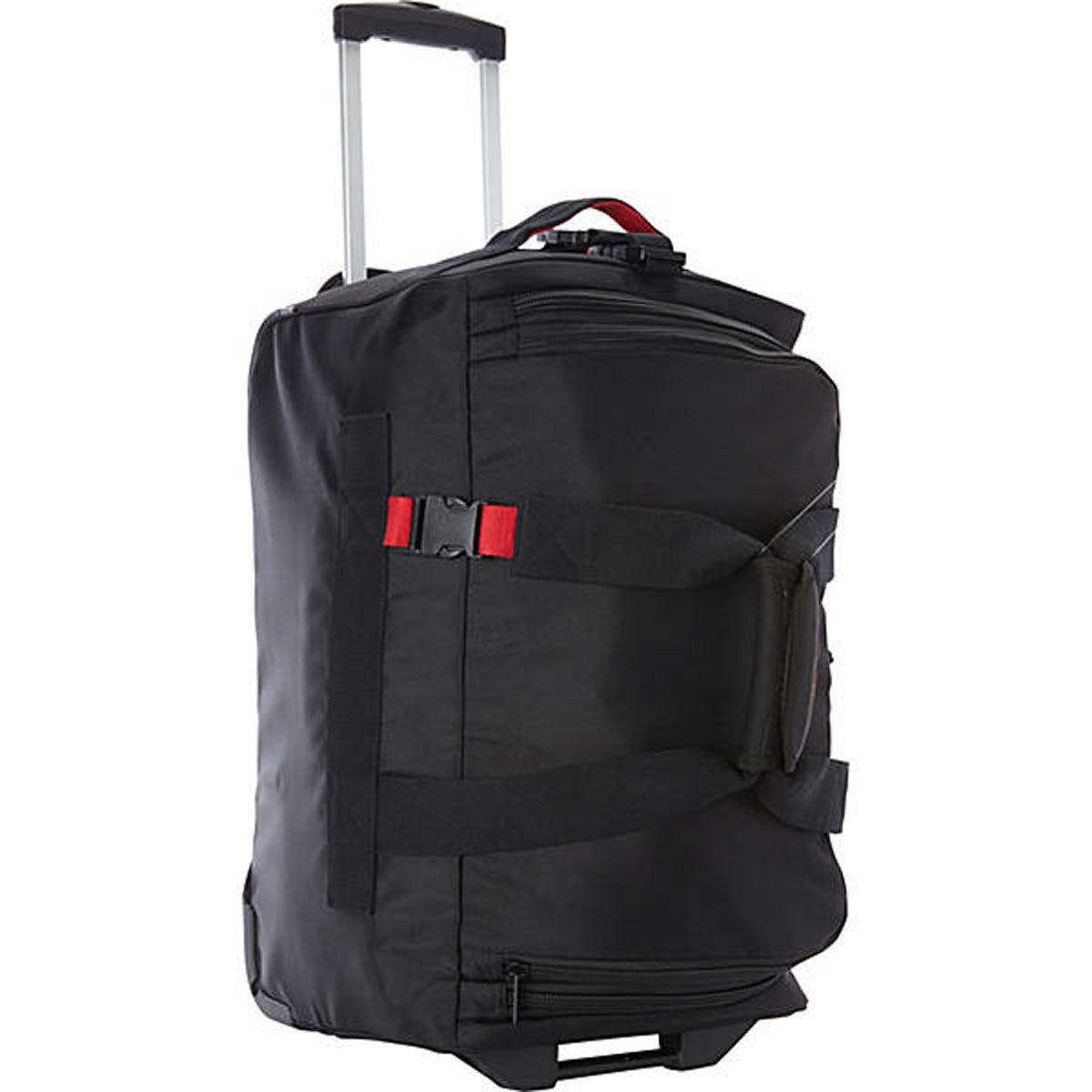 A. Saks EXPANDABLE 20" Ballistic Wheeled Duffel