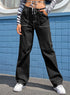 Stylish Black Tactical Cargo Pants for Women