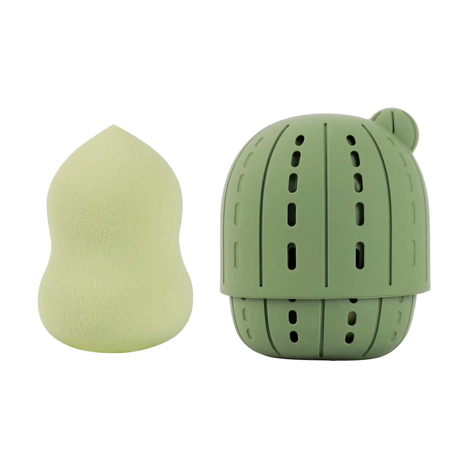 Desert Sage | Blend & Wander Makeup Sponge with Cactus Case