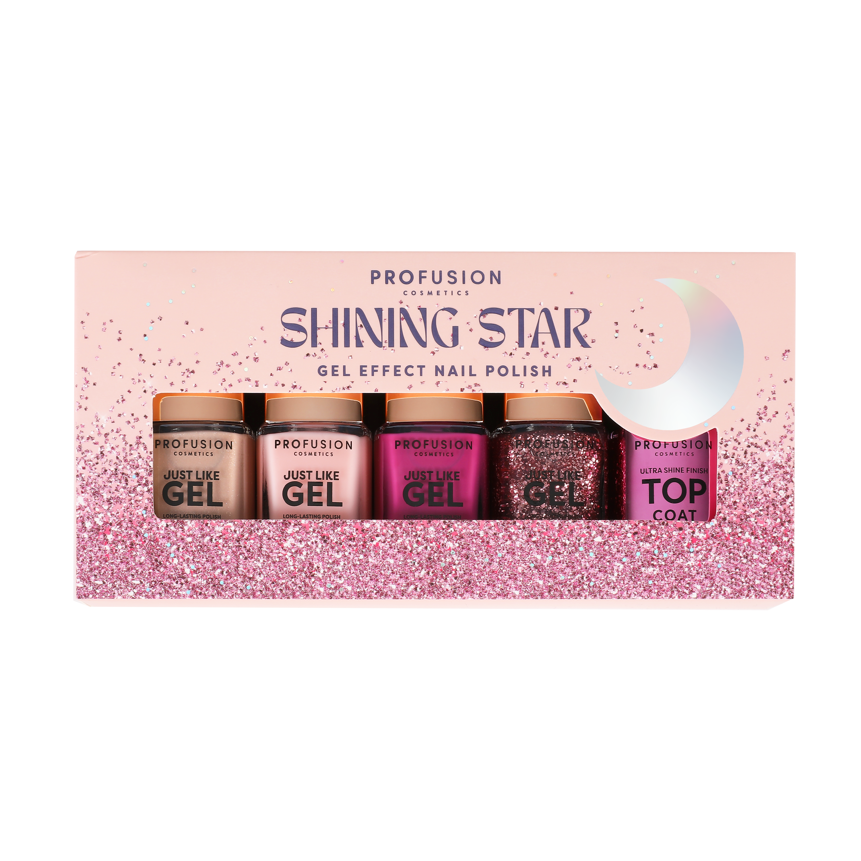 Shining Star Gel Effect Nail Polish Set