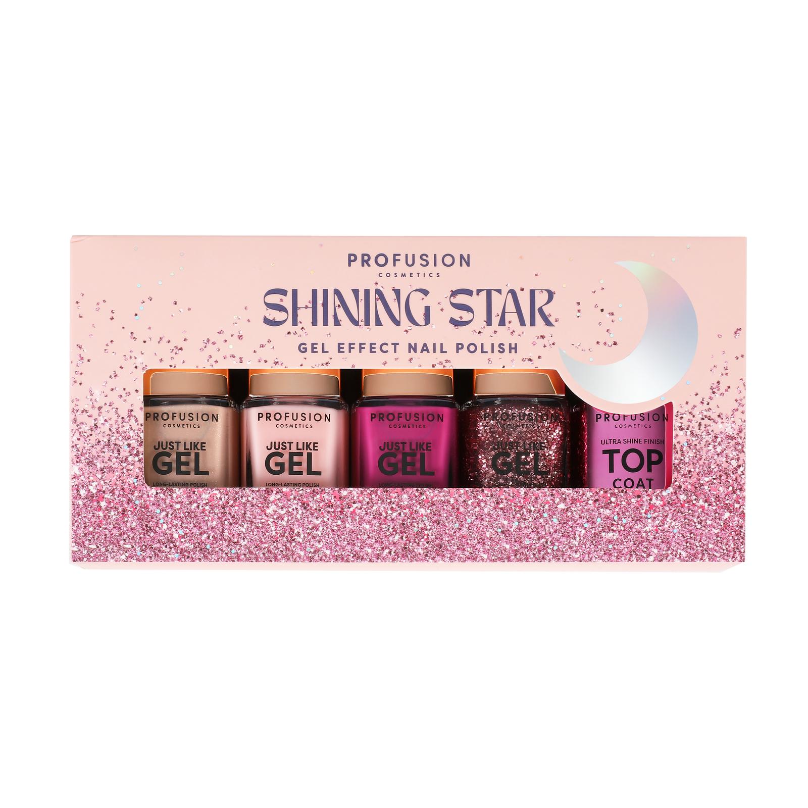 Shining Star Gel Effect Nail Polish Set