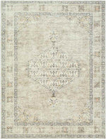 Lila Traditional Light Brown/Cream Area Rug - Becki Owens x Livabliss