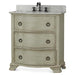 Lovecup Miranda  Bathroom Vanity with Sink and Marble Top