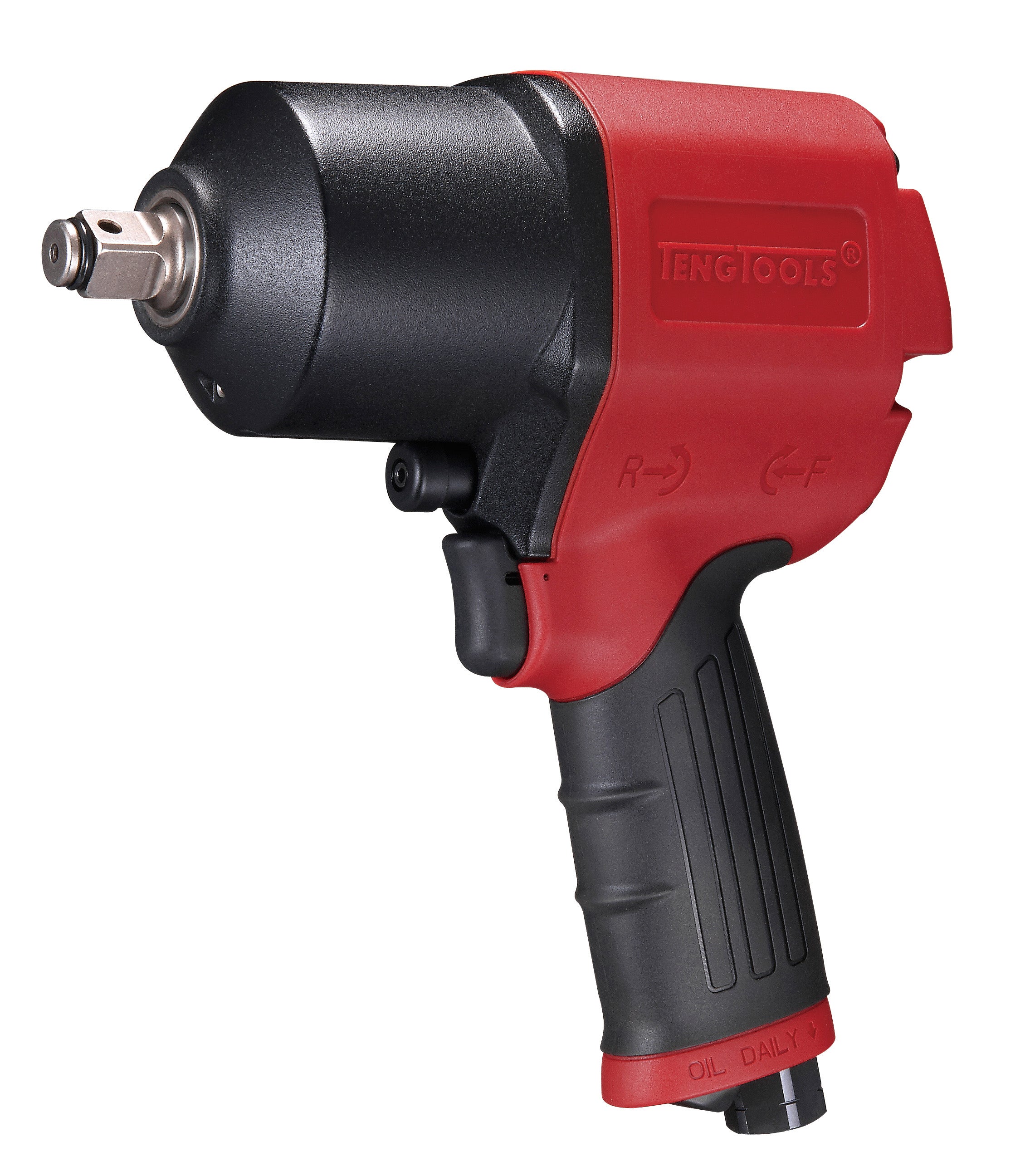 Teng Tools 1/2 Inch Square Drive Reversible High Torque Composite Air Impact Wrench Gun - ARWC12