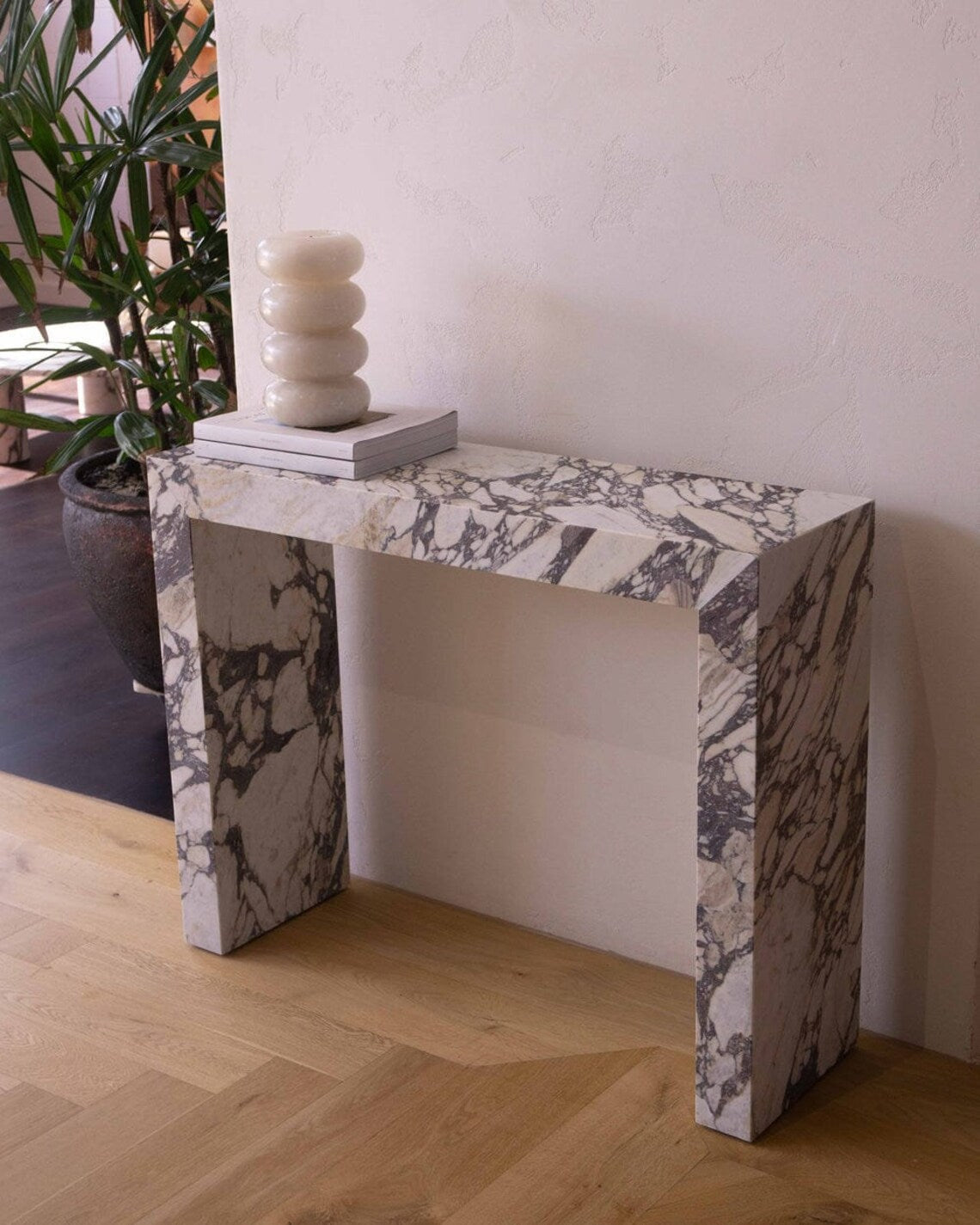 Calacatta Viola Marble Rectangular Console Polished (W)12