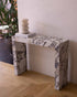 Calacatta Viola Marble Rectangular Console Polished (W)12" (L)40" (H)30"