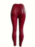 Faux Leather Pants