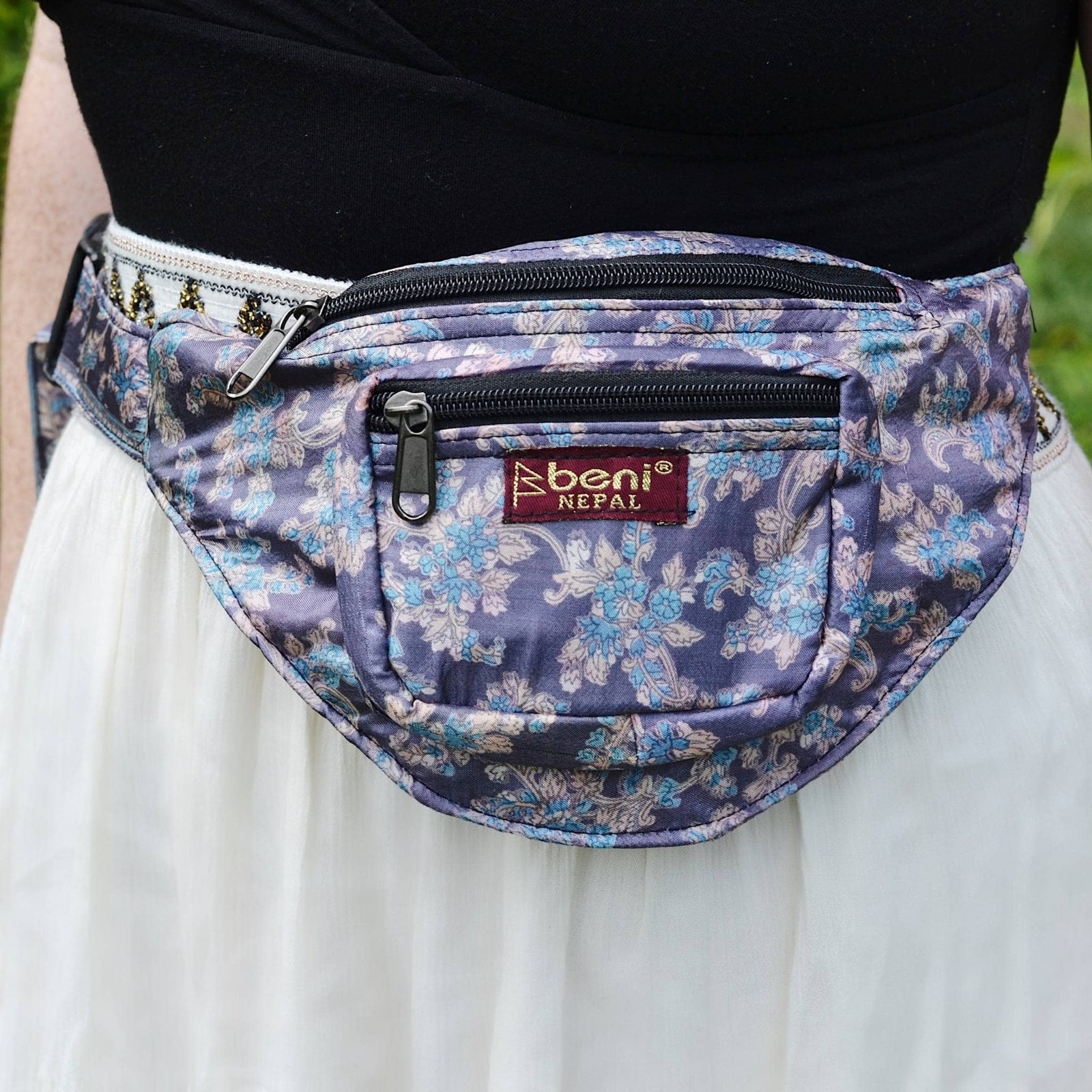 Club - Sari Silk Fanny Pack