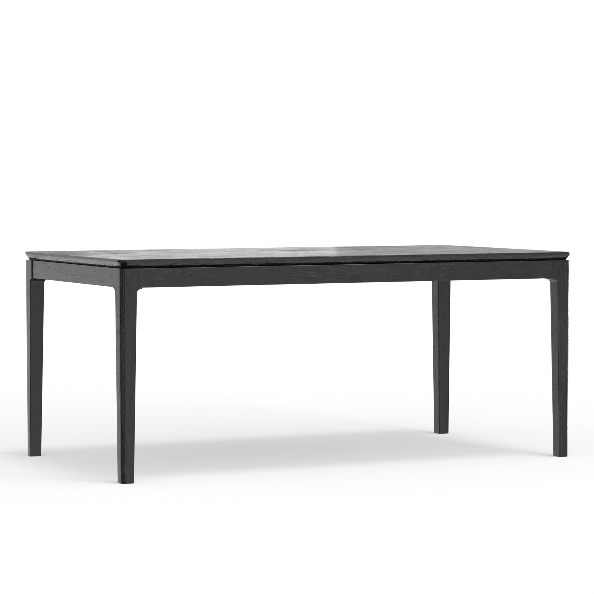 Cove Rectangular Dining Table, Vintage Black