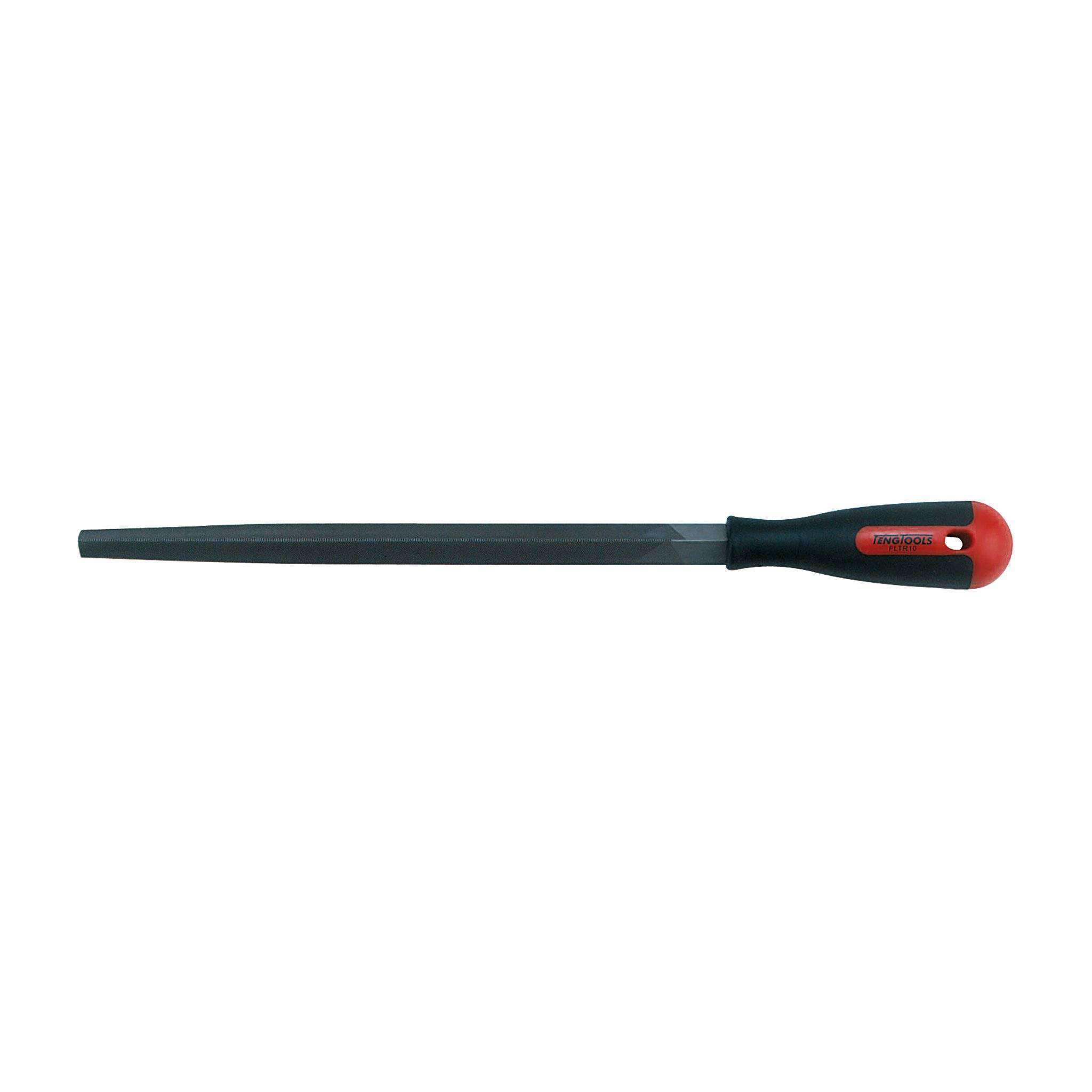 Teng Tools 10 Inch 2nd Cut Triangular Type Hand File FLTR10