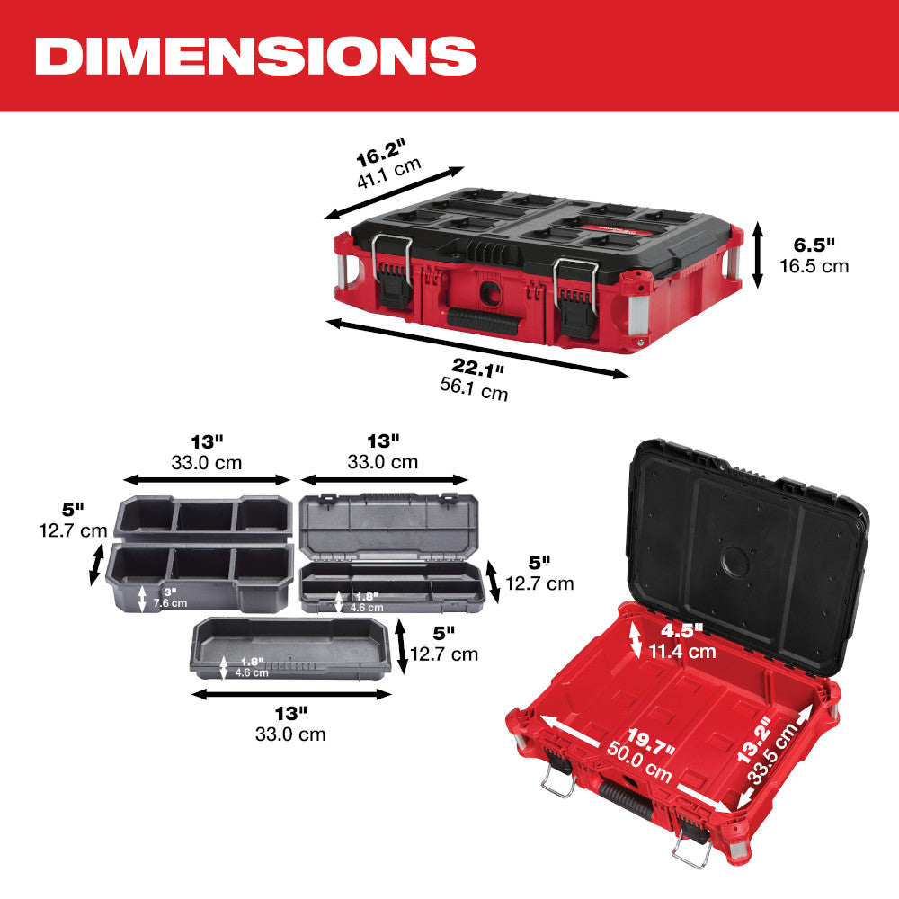 Milwaukee 48-22-8424 PACKOUT™ Tool Box