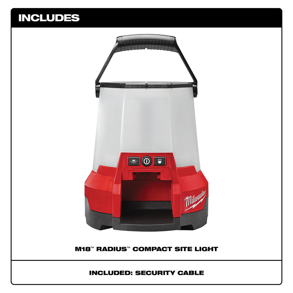 Milwaukee 2145-20 M18™ RADIUS™ LED Compact Site Light