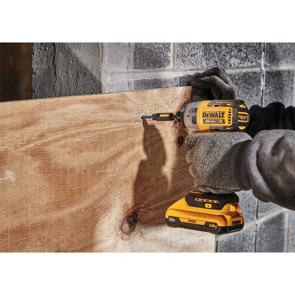 DEWALT DCF887B 20V MAX* XR Impact Driver Brushless 3-Speed 1/4-Inch (Tool Only)