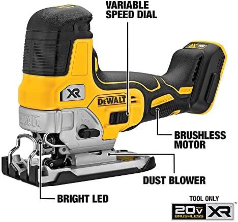 DEWALT DCS335B 20V MAX* Jig Saw Barrel Grip (Tool Only)