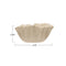 Stoneware White Fluted Bowl - Small