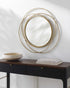 Monamon Round Rattan Mirror