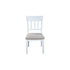 Donham Set of 2 Side Chairs, White