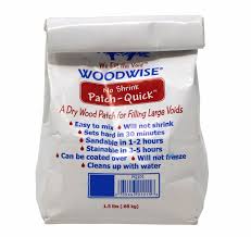 Parche de relleno rápido para madera de roble blanco sin encogimiento Woodwise PQ301 - 1,5 libras