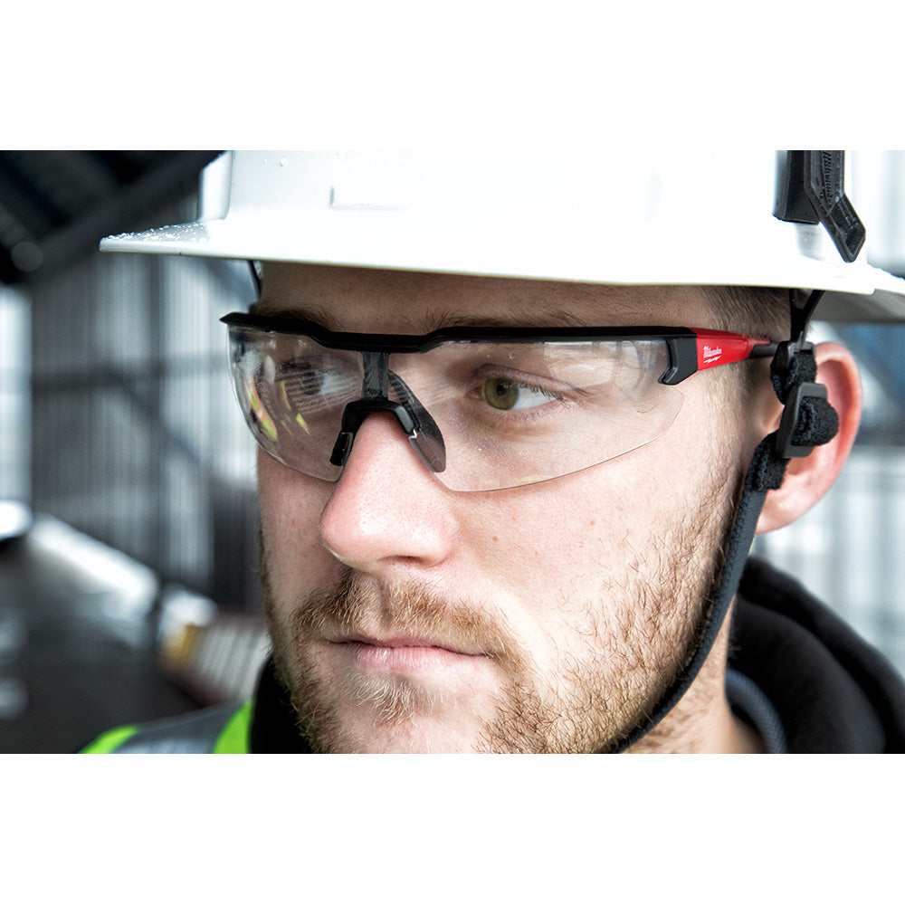 Milwaukee 48-73-2012 Safety Glasses - Clear Fog-Free Lenses