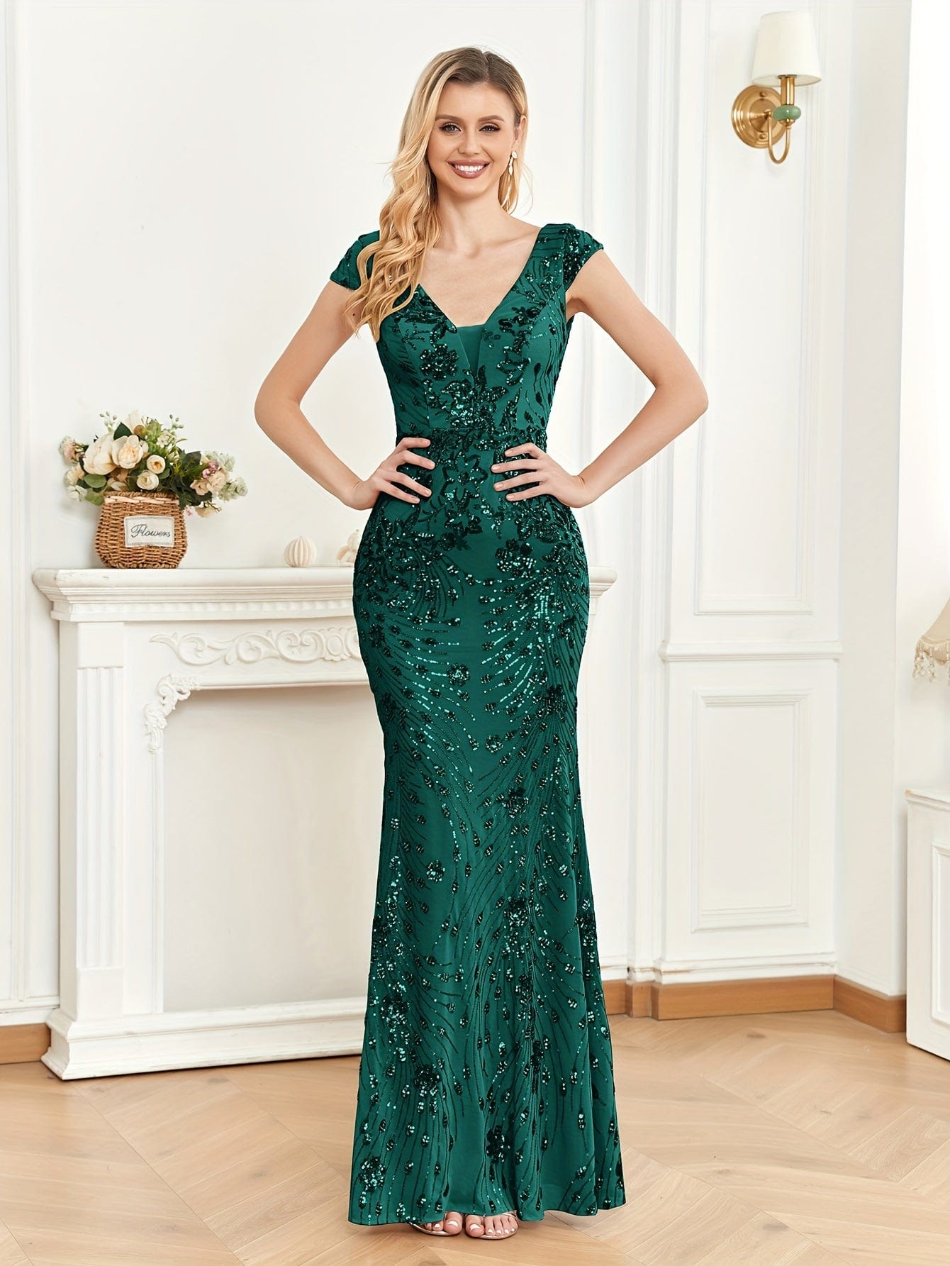 Show-Stopping Sequin Dress