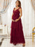 Ruffle Maternity Dress