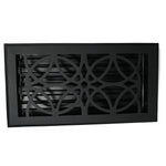 Cast Aluminum Empire Vent Cover - Black