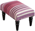 Ardenne Bright Purple Ottoman