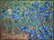 Mosaic Artwork Reproduction - Irises