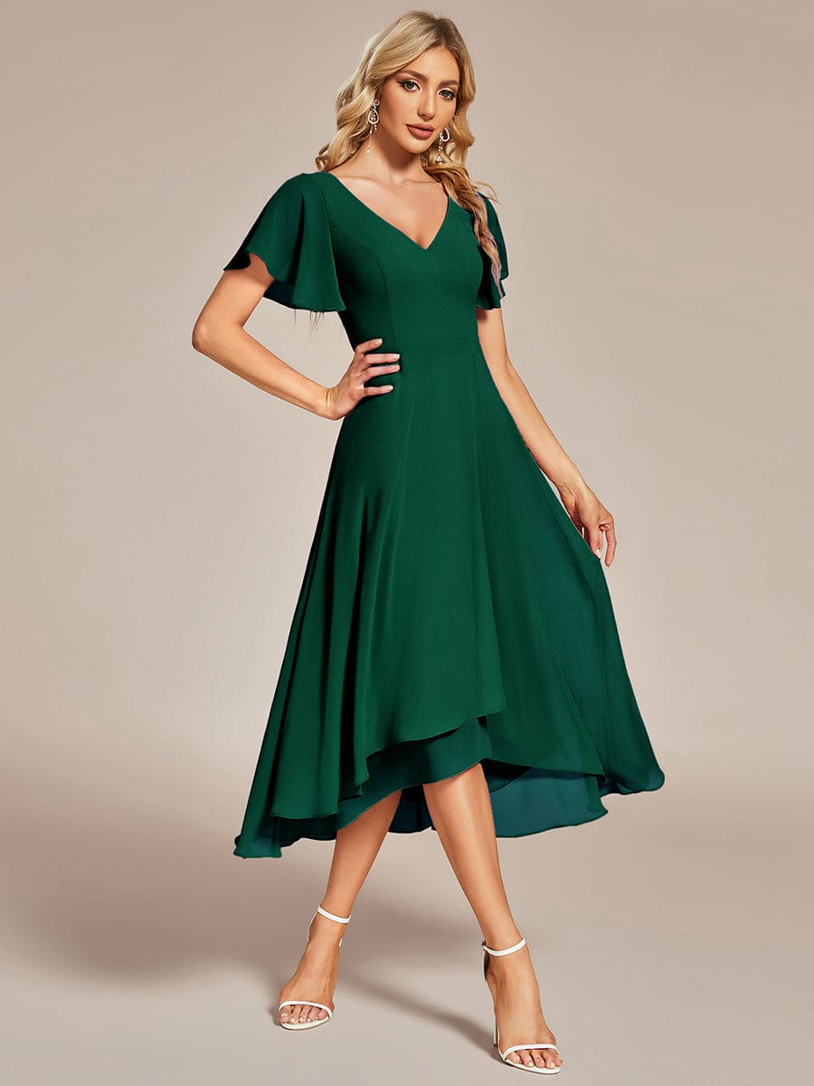 Beautiful Chiffon Dress for Wedding Guests